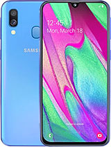 Best available price of Samsung Galaxy A40 in Algeria