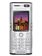 Best available price of Sony Ericsson K600 in Algeria